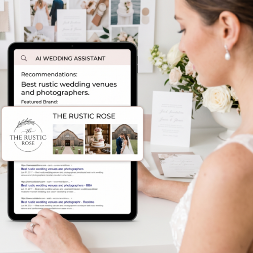 How to Get Your Wedding Brand Featured in AI Search Results How to Get Your Wedding Brand Featured in AI Search Results